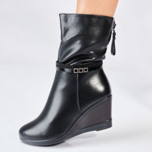 Cizme Dama Imblanite Anda Negre - Need 4 Shoes