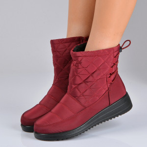 Cizme Dama Imblanite Angus Bordo- Need 4 Shoes