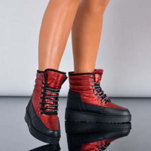 Cizme Dama Imblanite Bertina Bordo- Need 4 Shoes