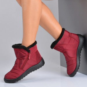 Cizme Dama Imblanite Gena 2 Bordo- Need 4 Shoes