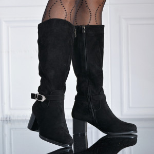 Cizme Dama Imblanite Odell Negre - Need 4 Shoes