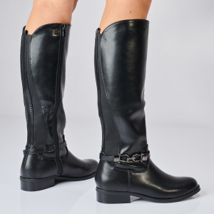 Cizme Dama Imblanite Simone Negre - Need 4 Shoes