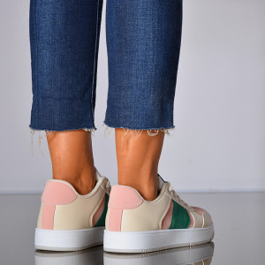 Adidasi Dama Jenifer Alb/Roz- Need 4 Shoes