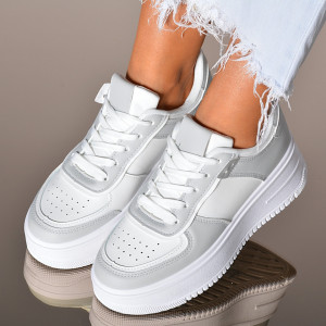 Adidasi Dama Kylie Alb/Gri- Need 4 Shoes