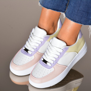 Adidasi Dama Loka Alb/Roz- Need 4 Shoes