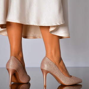 Pantofi Cu Toc Dama Liana Roze- Need 4 Shoes
