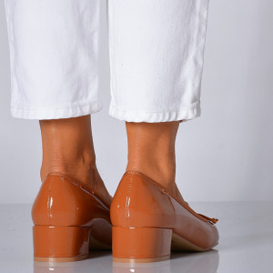 Pantofi Cu Toc Dama Odelina Camel- Need 4 Shoes
