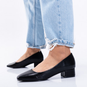 Pantofi Cu Toc Dama Savin Negri- Need 4 Shoes