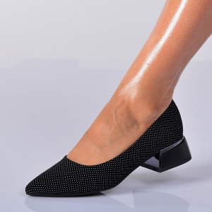 Pantofi Cu Toc Dama Stefania Negri- Need 4 Shoes