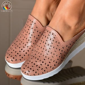 Saboti Medicinali Piele Naturala Liora Roz- Need 4 Shoes
