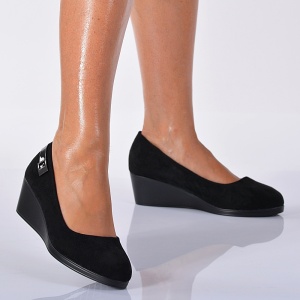 Pantofi Cu Platforma Hara 2 Negri - Need 4 Shoes
