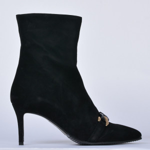 Botine Piele Naturala Danielle Negre- Need 4 Shoes