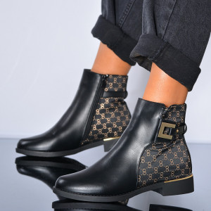 Botine Amona 2 Negre - Need 4 Shoes