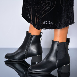Botine Ingrid Negre - Need 4 Shoes