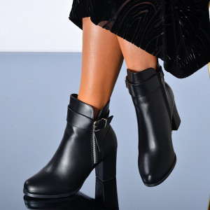 Botine Leontina Negre - Need 4 Shoes