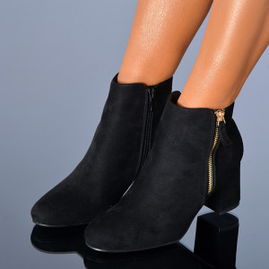 Botine Lexy Negre-Need 4 Shoes