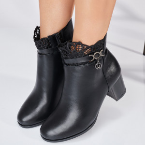 Botine Rania Negre-Need 4 Shoes