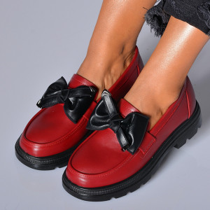 Pantofi Casual Dama Andrada Bordo- Need 4 Shoes