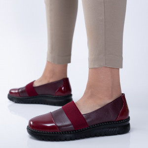 Pantofi Casual Dama Arif Bordo- Need 4 Shoes