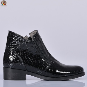 Ghete Dama Piele Naturala Bety 3 Negre - Need 4 Shoes