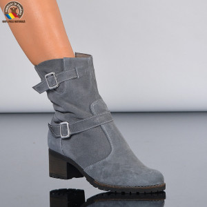 Cizme Dama Piele Naturala Naty 2 Gri- Need 4 Shoes