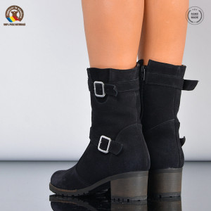 Cizme Dama Piele Naturala Naty 3 Negre - Need 4 Shoes