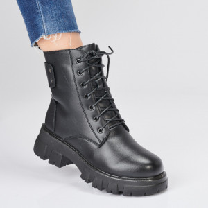 Ghete Dama Imblanite Amir Negre - Need 4 Shoes