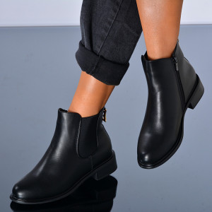Ghete Dama Imblanite Elenora Negre - Need 4 Shoes