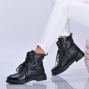 Ghete Dama Imblanite Esme Negre - Need 4 Shoes