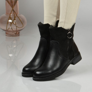 Ghete Dama Imblanite Harpo Negre - Need 4 Shoes