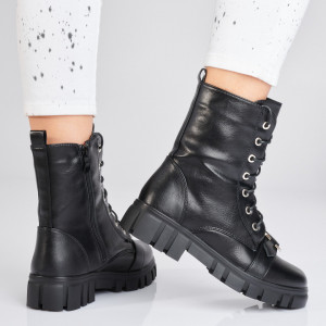 Ghete Dama Imblanite Ludres Negre-Need 4 Shoes
