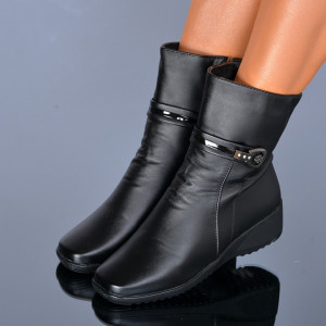 Ghete Dama Imblanite Madalina 7 Negre- Need 4 Shoes