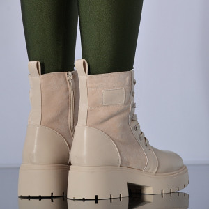 Ghete Dama Imblanite Meriel Bej- Need 4 Shoes