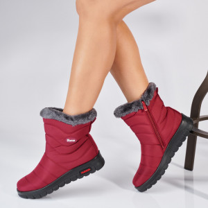 Cizme Dama Imblanite Alfy 9 Rosii- Need 4 Shoes