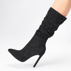 Cizme Dama Loren Negre - Need 4 Shoes