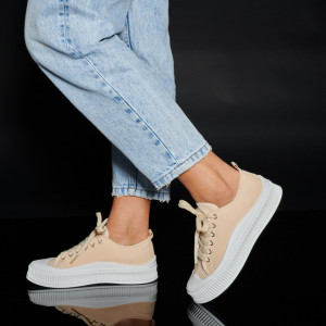 Tenisi Dama Olya Bej- Need 4 Shoes