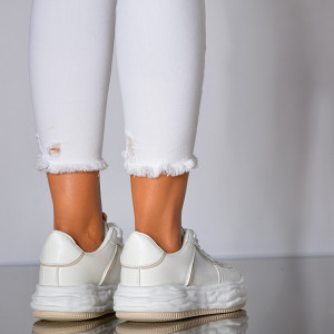 Adidasi Dama Karely Alb/Bej- Need 4 Shoes