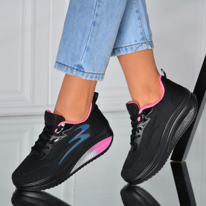 Adidasi Dama Zena 17 Negru/Roz- Need 4 Shoes