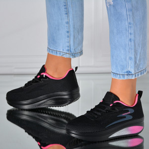 Adidasi Dama Zena 17 Negru/Roz- Need 4 Shoes