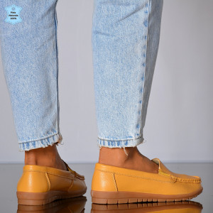 Pantofi Dama Piele Naturala Rolina Camel- Need 4 Shoes