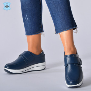 Pantofi Dama Piele Naturala Sarah Navy - Need 4 Shoes