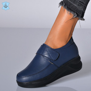Pantofi Dama Piele Naturala Suzana Navy- Need 4 Shoes