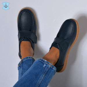Pantofi Dama Piele Naturala Zora 4 Navy- Need 4 Shoes