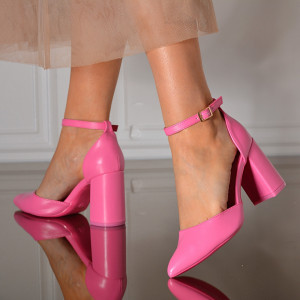 Pantofi Cu Toc Dama Amber Fuchsia  - Need 4 Shoes