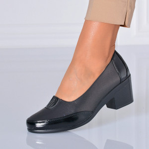 Pantofi Cu Toc Dama Elisabeth 2 Negri- Need 4 Shoes