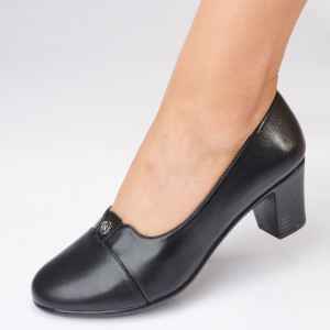 Pantofi Cu Toc Dama Elodia Negri- Need 4 Shoes
