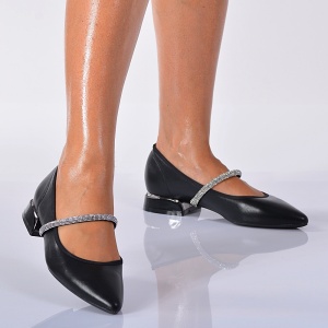 Pantofi Cu Toc Dama Flavy Negri- Need 4 Shoes