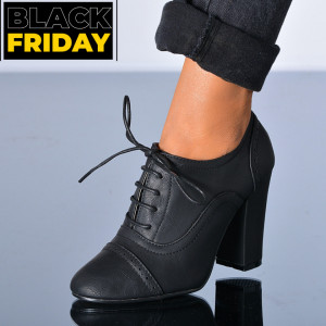 Pantofi Cu Toc Dama Judith Negri - Need 4 Shoes