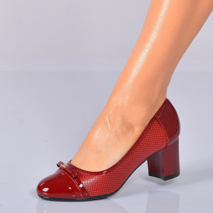 Pantofi Cu Toc Dama Melba Bordo- Need 4 Shoes