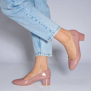 Pantofi Cu Toc Dama Priscila Roz- Need 4 Shoes